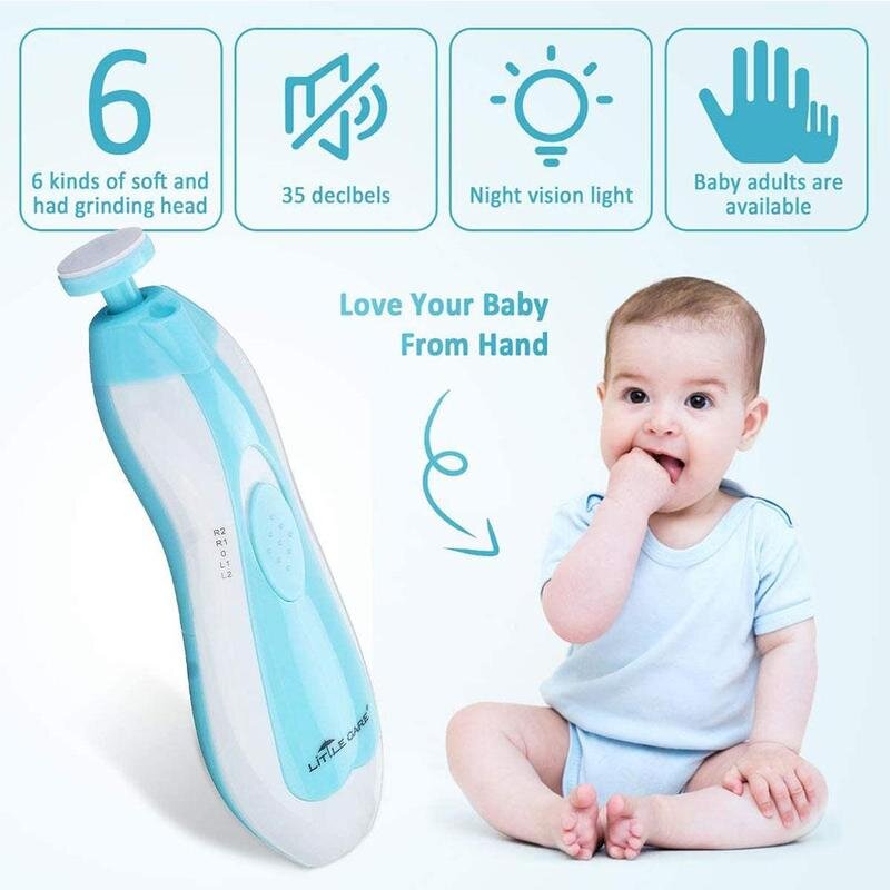Painless Electric Baby Nail Trimmer